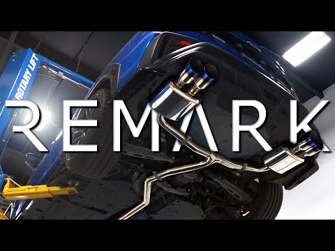 Remark Sports Touring Catback Exhuast for the 22 WRX
