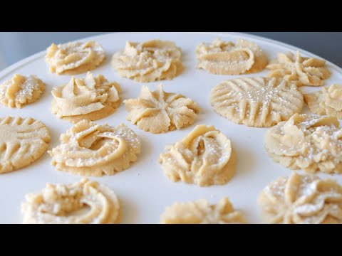 How To Make Danish Butter Cookies | Easy Butter Cookies Recipe