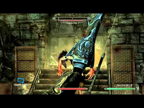 Bosmer Archer vs. Gargoyle