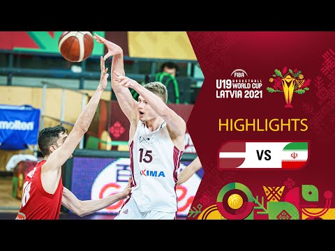 Latvia - Iran | Full Highlights - FIBA U19 Basketball World Cup 2021