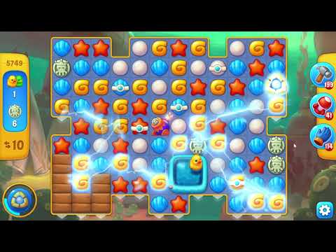 Fishdom 5749 Level - 24 moves - NO BooSTERS