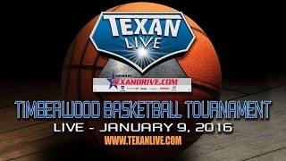 Creek Wood MS vs Huffman MS: Timberwood Middle School Tournament 1.9.2016