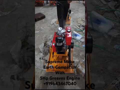 Earth Compactors With Motor