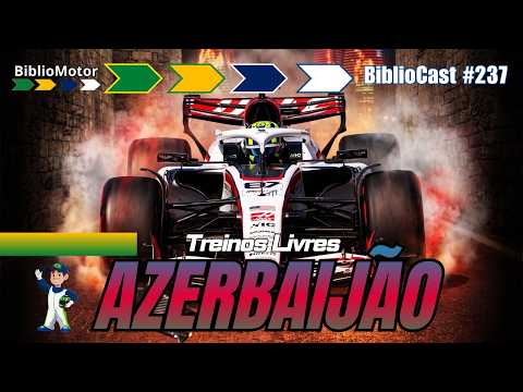 F1 | GP do Azerbaijão 2026 | Análise dos Treinos Livres | BIBLIOMOTOR | AO VIVO