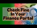 How To Check Fine In Finance Portal Falta Check In Portugal Multa