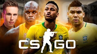 FAMOSOS QUE JUEGAN CS:GO | NEYMAR, CASEMIRO, NICKY ROMERO...