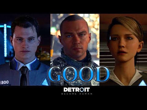 Detroit: Become Human (PS4 PRO) - Good Choices Episode 13 - "Cross Roads"