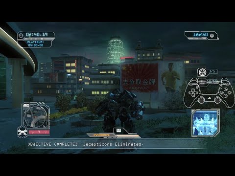Transformers: Revenge of the Fallen - (2009) - Ironhide Gameplay