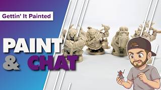 Endless Winter Paleoamericans Miniature Speed Painting Live Stream and Chat | Painting for Charity