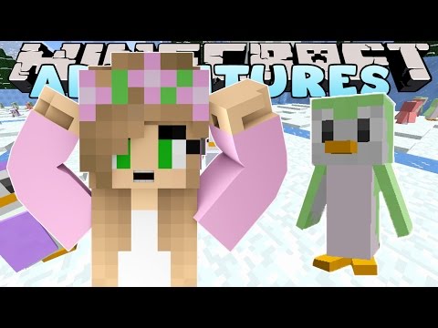 MINECRAFT Little Kelly : MORPH PENGUIN HIDE & SEEK W/ Little Carly & The MineVengers
