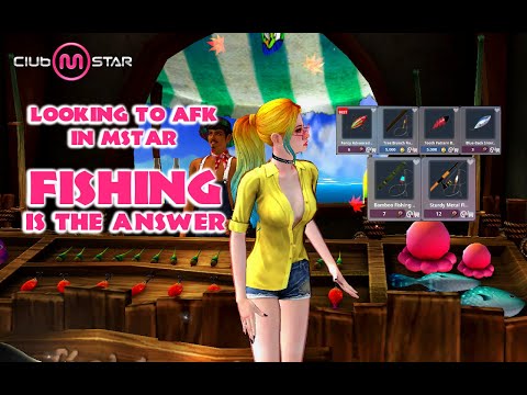 Best AFK function in Club Mstar Online - Fishing