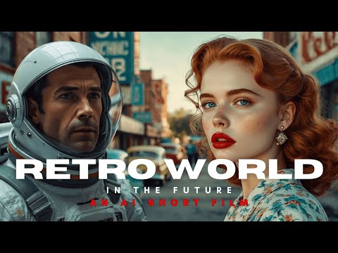 Return to Retro Future World | Ai Short Film | 1950s Beautiful Women