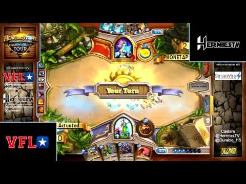 [Hearthstone] VFL Weekly #3 QUICKSHOT: Grand Finals, Game 3 - Beast Druid vs. Freeze Mage