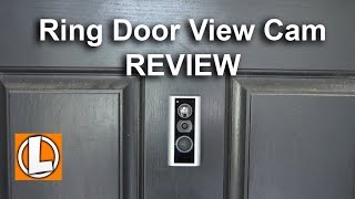 Ring PeepHole Cam Review - Unboxing, Features, Setup, Installation, Settings, Footage
