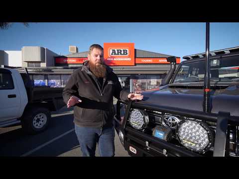 ARB Shepparton Showcases our Night Hawk VLI 9" Lights