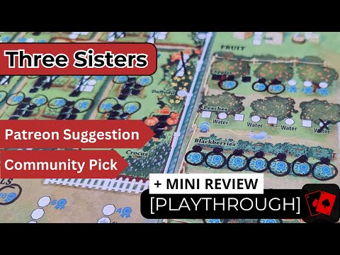 Solo Playthrough + Mini Review | Three Sisters