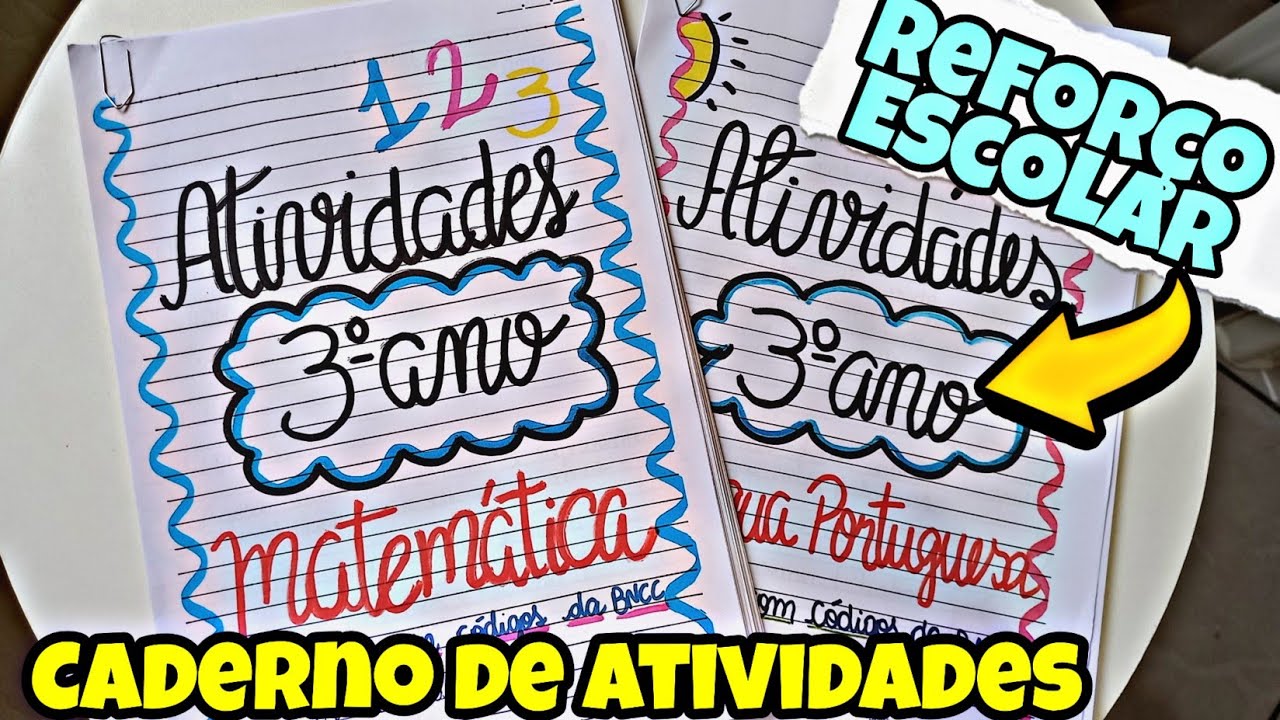 Atividades para o 3º ano Fundamental I #reforçoescolar