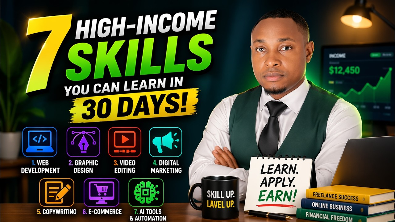How I learned these 7 High-Income Skills in 30 Days