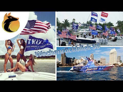Wochenrückblick KW36 - Trump Militär Kommentare - Boots Paraden - Pelosi WrapUp Smear