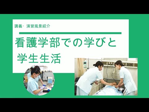 講義・演習風景紹介～看護学部での学び～