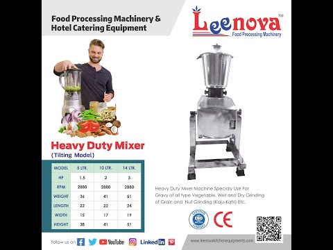 HEAVY DUTY TILTING MIXER MACHINE