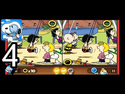 Snoopy Spot the Difference - Gameplay Walkthrough Part 4 (iOS, Android)