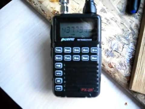 Рация Puxing PX-2R(Принимаю какую-то радиопрограмму)