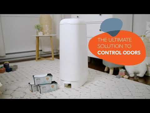 Diaper Genie Select Pail - White