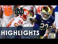 Clemson vs. Notre Dame | EXTENDED HIGHLIGHTS | 11/7/2020 | NBC Sports