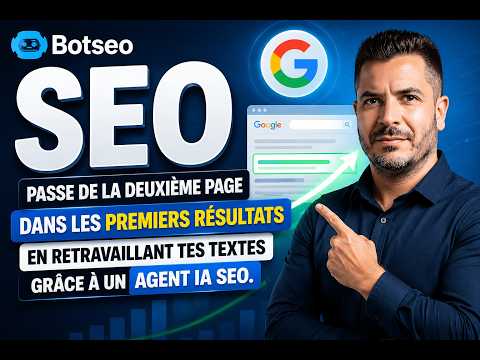 Monte dans les premiers résultats grâce à un agent IA SEO