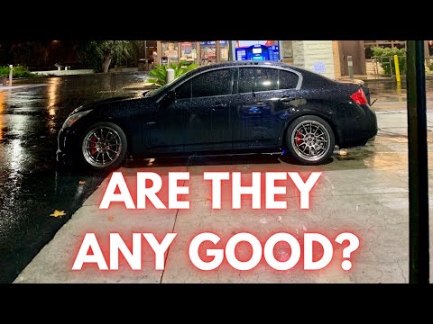 JNC WHEELS REVIEW! PERFECT G37 SEDAN FITMENT! (JNC033 Black Chrome)