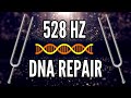 528 Hz Tuning Fork DNA Repair with Reiki Music (Delta Waves)