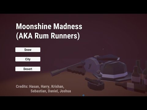 Moonshine Madness AKA Rum Runners Game Jam Entry