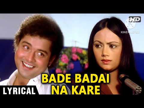 bade badai na kare song video 💕💕 college love story movie song video