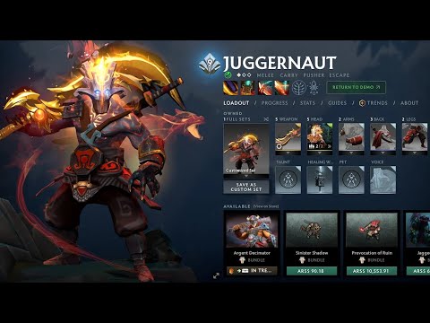 Juggernaut Immortal Blademaster - ELECTRO SAMURAI - Dota 2 Gameplay [Watch _ Learn]
