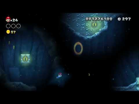 New Super Mario Bros. U - Soda Jungle 5 - Deepsea Ruins (1080p HD) [Gameplay Walkthrough]