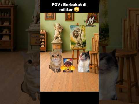 sedikit lagi hampir menguasai dunia ☠️ #memekucing #komedi #hiburan #lucu #kucinglucu