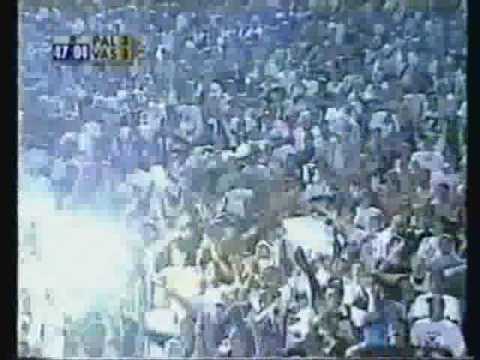 Final da Copa Mercosul 2000 - Palmeiras 3x4 Vasco - Jogo Completo - Parte 10