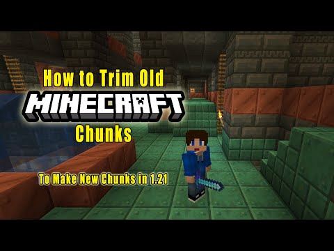 How to Trim Old Minecraft Chunks with MCAselector to Make New Chunks in Update 1.21 - Java Tutorial