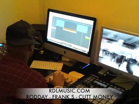 IN THE STUDIO WORKIN.
