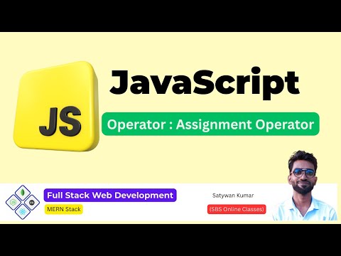 Javascript Lecture 04 Operator Assignment Operator