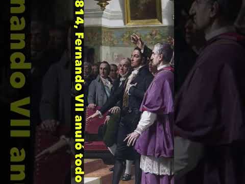 📜🔥 ¡La revolución que Fernando VII borró del mapa! ⚔️🇪🇸 #historia #shorts