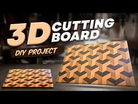 How To Make An Amazing 3D Cutting Board Pattern?