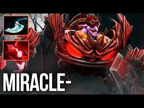 Miracle- Plays Timbersaw 9000 MMR Gameplay Dota 2