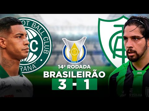 CORITIBA 3 x 1 AMÉRICA-MG Brasileirão Série A 2023 14ª Rodada | Narração