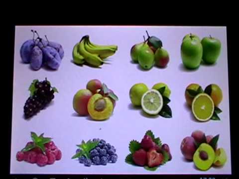 Poznávám ovoce Video