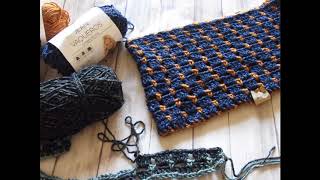 Pine Notes ~ Review on Jeans Yarn~New pattern "On the Go Cowl"