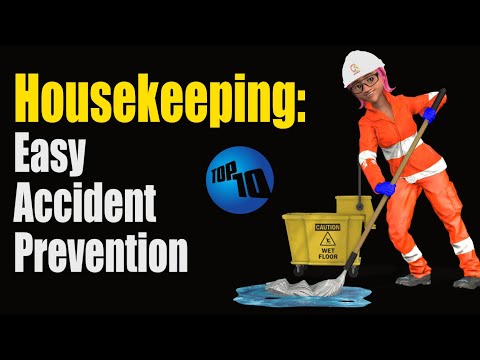 Safe Housekeeping Training Video | Slips Trips Falls #safetyvideo #construction #workplacesafety