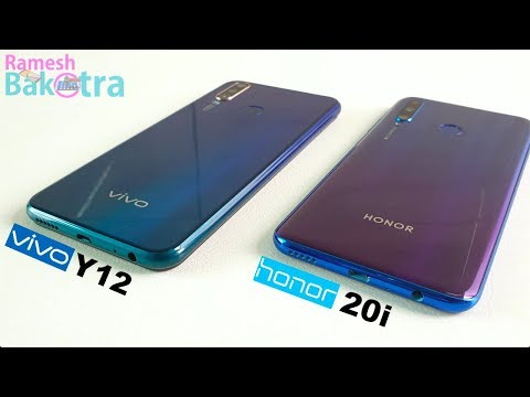 Vivo Y12 vs Honor 20i SpeedTest and Camera Comparison