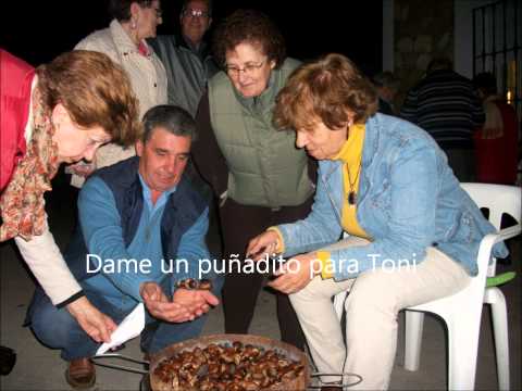 Asado de castañas   La Aldea del Obispo